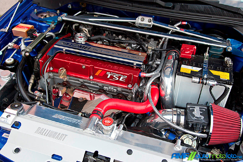 Mishimoto Aluminum Racing Radiator 7 8 9 Lancer EVO Manual Transmission MMRAD-EVO-01 User 2