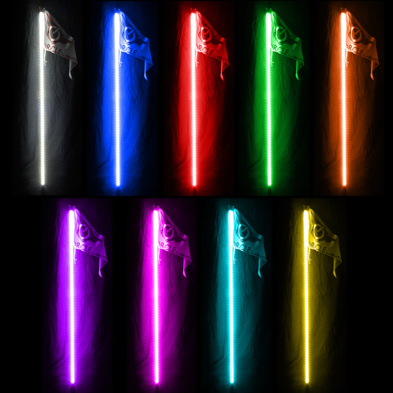 ORACLE Lighting Oracle Off-Road 4ft LED Whip - ColorSHIFT 5781-333 5781-333 Photo - Unmounted
