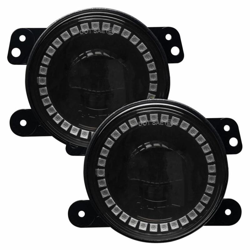 ORACLE Lighting Oracle Jeep Wrangler JK/JL/JT High Performance W LED Fog Lights - ColorSHIFT w/o Controller 5846-334 5846-334 Photo - out of package