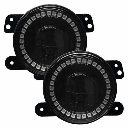 ORACLE Lighting Oracle Jeep Wrangler JK/JL/JT High Performance W LED Fog Lights - ColorSHIFT w/o Controller 5846-334 5846-334 Photo - out of package