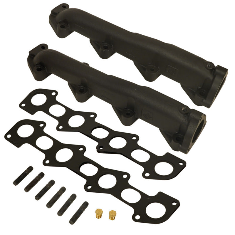 BD Diesel 08-10 Ford F-250/F-350/F-450/F-550 Powerstroke 6.4L Exhaust Manifold Set 1041482 1041482 Photo - Primary