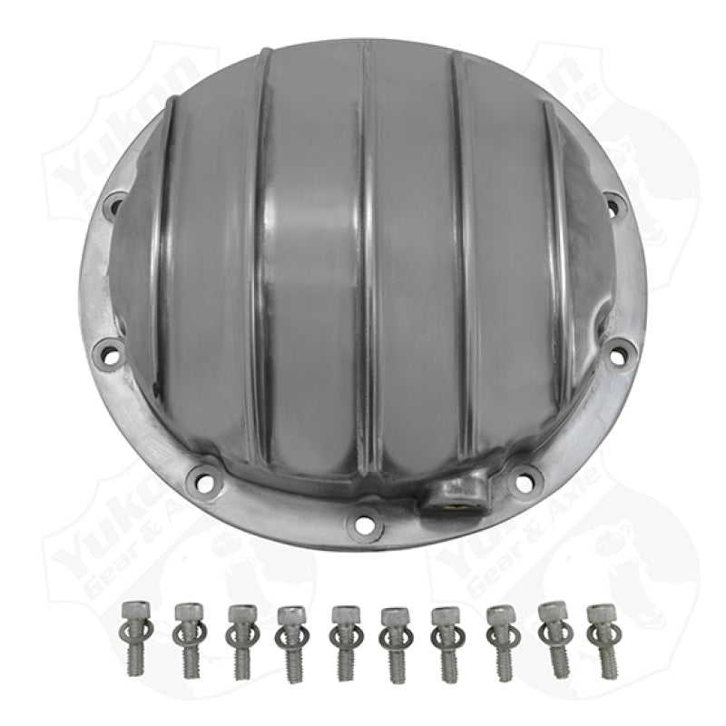 Yukon Gear & Axle Yukon Gear Polished Aluminum Cover For 8.6in / 8.2in and 8.5in GM Rear YP C2-GM8.5-R YP C2-GM8.5-R Photo - Primary