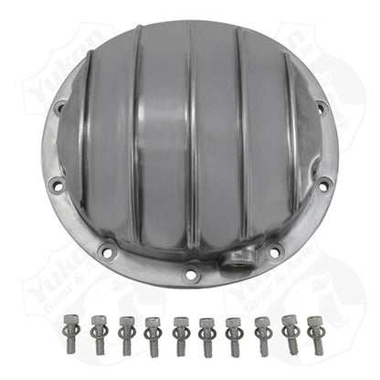 Yukon Gear & Axle Yukon Gear Polished Aluminum Cover For 8.6in / 8.2in and 8.5in GM Rear YP C2-GM8.5-R YP C2-GM8.5-R Photo - Primary