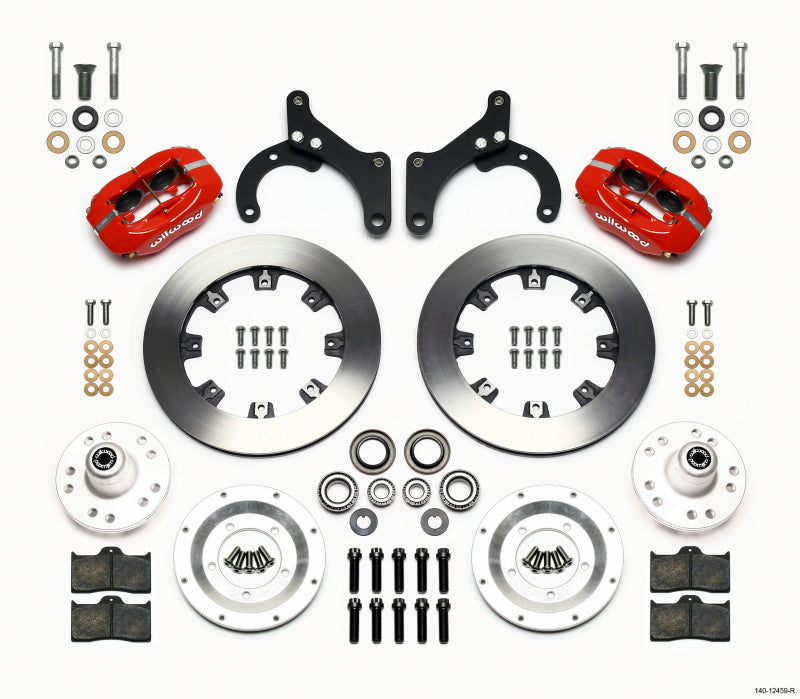 Wilwood FDL Front Kit,12.19",Red 59-64 Chevy Impala/63-64 Corvette 140-12459-R Photo - Primary
