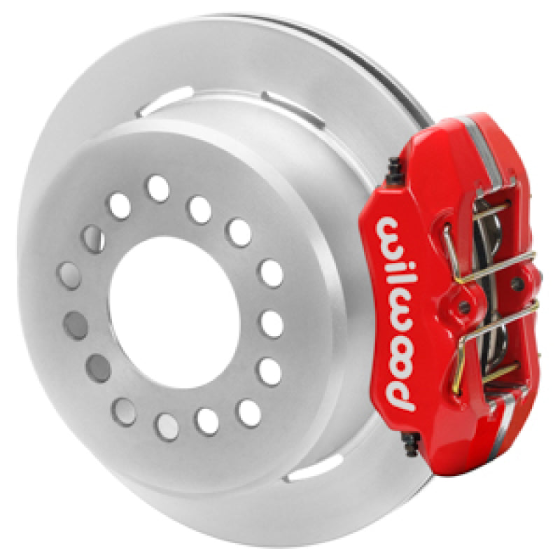 Wilwood Dynapro Rear Parking Brake Kit Undrilled Rotors (Red) 1964-1971 Buick/Olds/Pontiac 140-16988-R 140-16988-R User 1