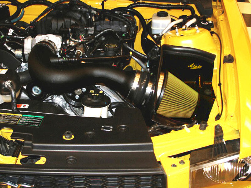 Airaid 05-09 Ford Mustang V6 4.0L Performance Air Intake System (Synthamax Filter) 455-177 455-177 Photo - Mounted
