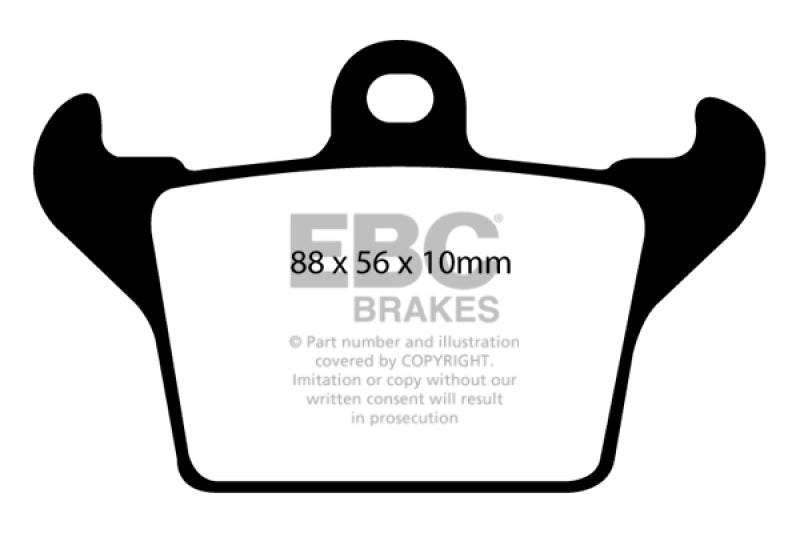 EBC Disc Brake Pad Set UD1034 Photo - Primary
