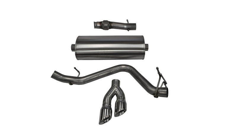 Corsa Performance 14 GMC Sierra/Chevy Silv 1500 Reg. Cab/Std. Bed 5.3L V8 Polished Sport 14871 Photo - Primary