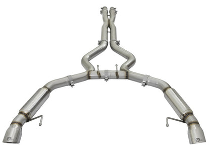 aFe  POWER MACH Force-Xp 3" Aggressive Toned Cat-Back Exhaust System 49-33088-P Photo - Unmounted