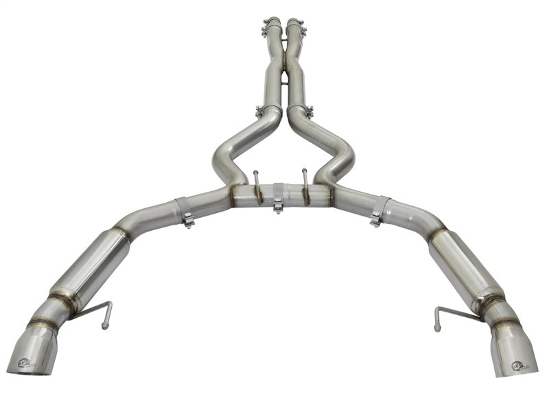 aFe  POWER MACH Force-Xp 3" Aggressive Toned Cat-Back Exhaust System 49-33088-P Photo - Unmounted