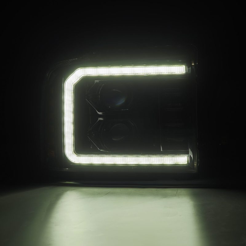 AlphaRex 05-07 Ford F250-550 PRO-Series Projector Headlights Alpha-Black 880314 880314 User 2