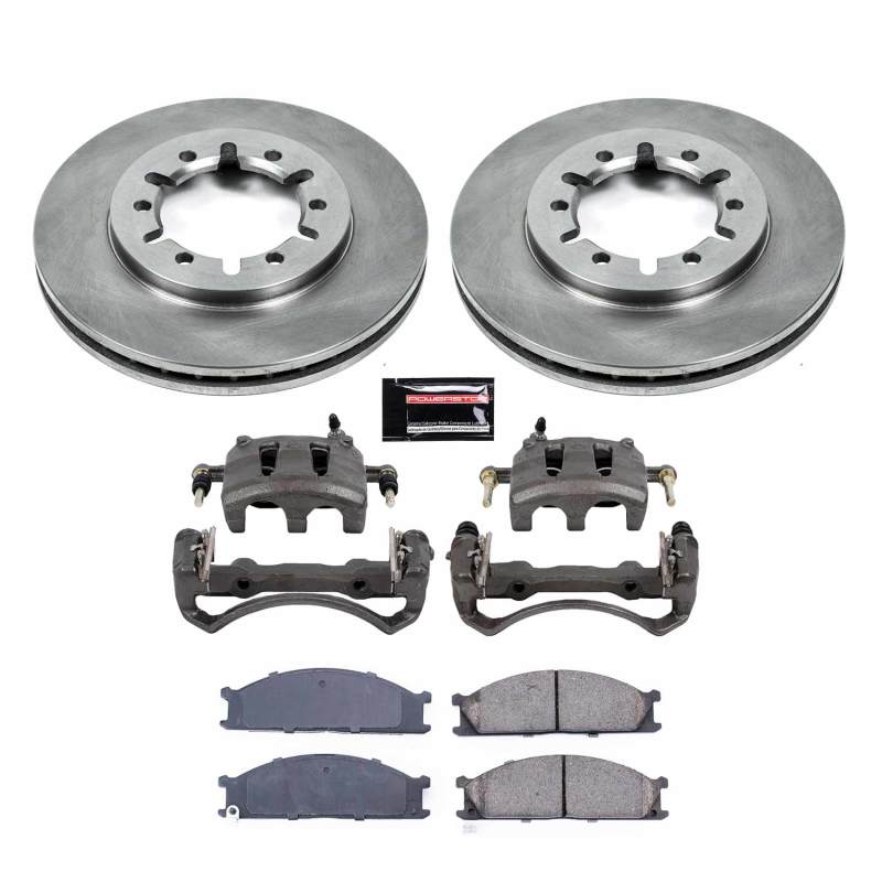 PowerStop Power Stop 99-02 Nissan Frontier Front Autospecialty Kit w/Calipers KCOE2278A KCOE2278A User 1