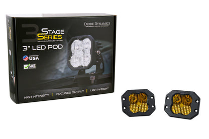 Diode Dynamics SS3 Sport ABL - Yellow SAE Fog Flush (Pair) DD6924P DD6924P User 3