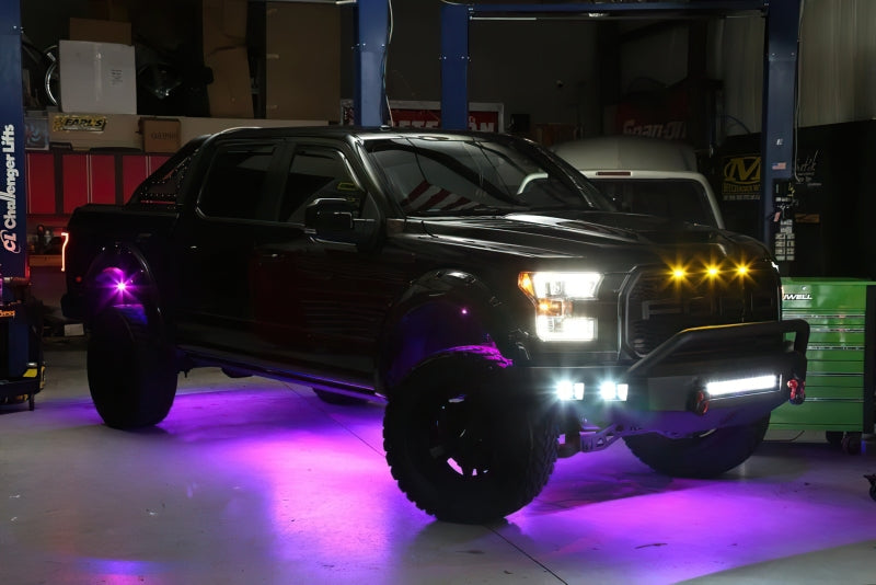 ORACLE Lighting Oracle Bluetooth + RF Underbody Rock Light Kit - 4 PCS - ColorSHIFT 5818-333 5818-333 Photo - lifestyle view