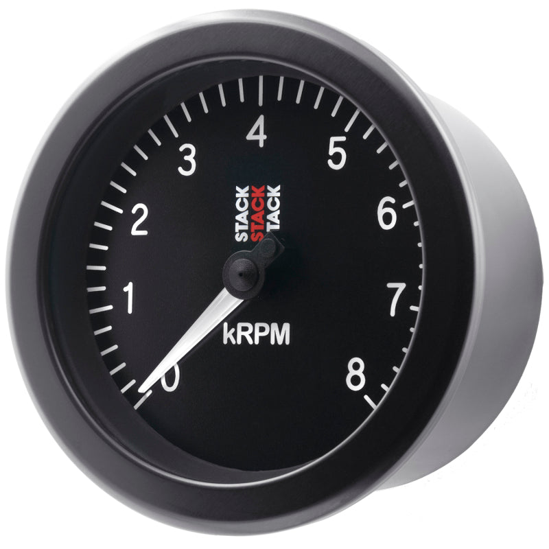 Autometer Stack Sport 88mm 0-8K RPM Tachometer - Black ST100-08 ST100-08 User 2