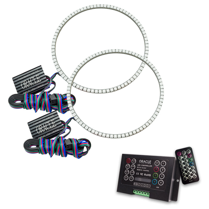 ORACLE Lighting Oracle Jeep Wrangler JK 07-17 LED Waterproof Halo Kit - ColorSHIFT w/ 2.0 Controller 3943-333 3943-333 Photo - out of package