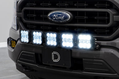 Diode Dynamics 21-22 Ford F-150 SS5 Grille CrossLink Lightbar KitSport - White Combo DD7317 DD7317 User 1