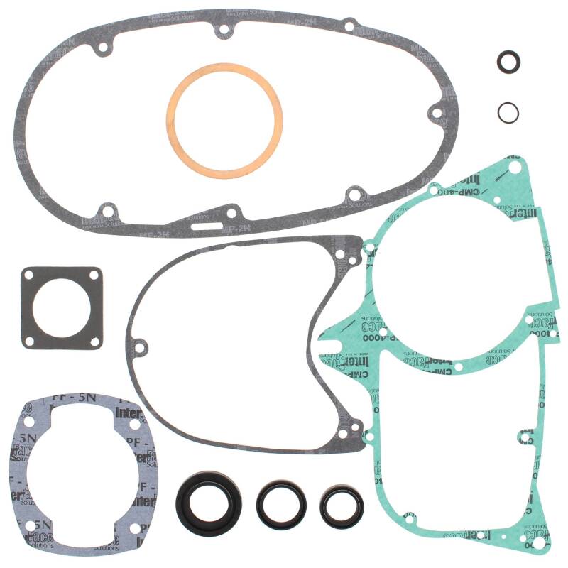 Vertex Pistons Vertex Gaskets  Maico Maico 400 Complete Gasket Kit w/ Oil Seals 811321 811321 Photo - Primary