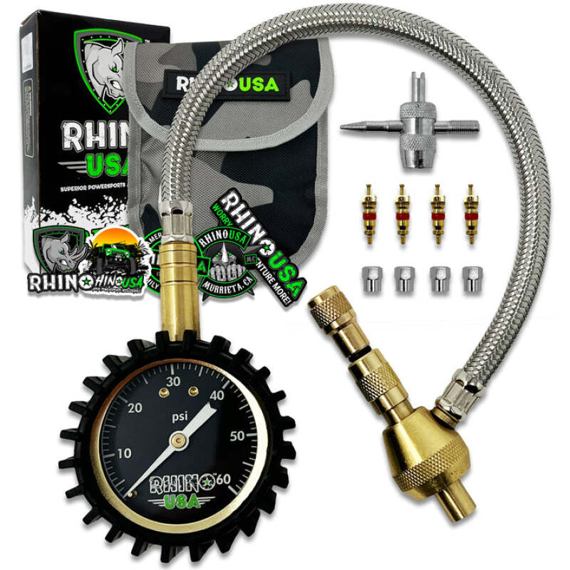 Rhino USA 60Psi Tire Deflator Gauge DEFLATOR-GAUGE DEFLATOR-GAUGE Photo - Primary