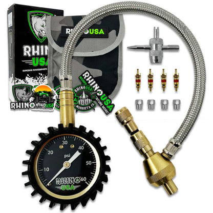 Rhino USA 60Psi Tire Deflator Gauge DEFLATOR-GAUGE DEFLATOR-GAUGE Photo - Primary