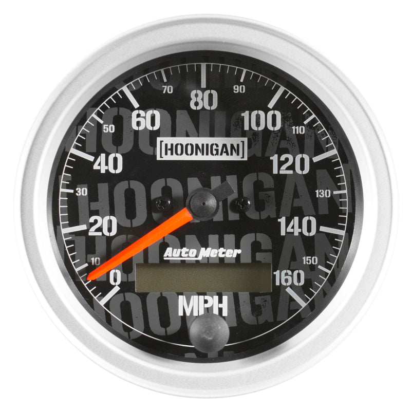 Autometer 3-3/8" Speedometer, 0-160Mph, Electric, Hoonigan 4488-09000 Photo - Primary