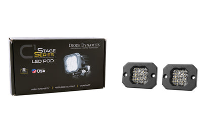 Diode Dynamics Stage Series C1 LED Pod Sport - White Flood Flush ABL (Pair) DD6470P DD6470P User 3