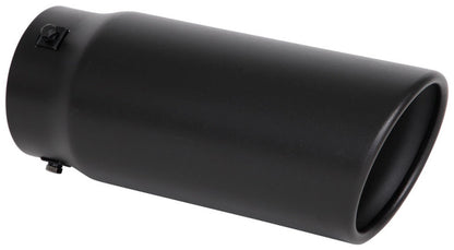 Spectre Exhaust Tip 4-1/2in. OD / Slant - Black 22361 22361 Photo - Primary