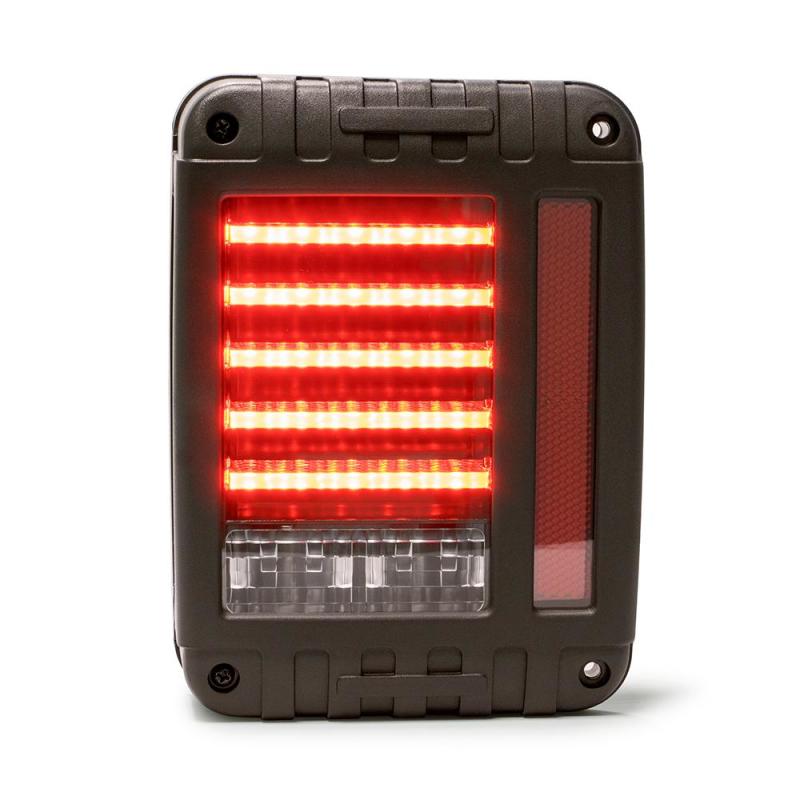 DV8 Offroad 07-18 Jeep Wrangler JK Octagon LED Tail Light TLJK-02 TLJK-02 Photo - Close Up