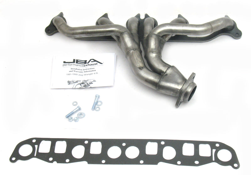 JBA Headers And Perf Headers - 91-99 Jeep Wrangler 4.0L JBA1526S 1526S Photo - Primary