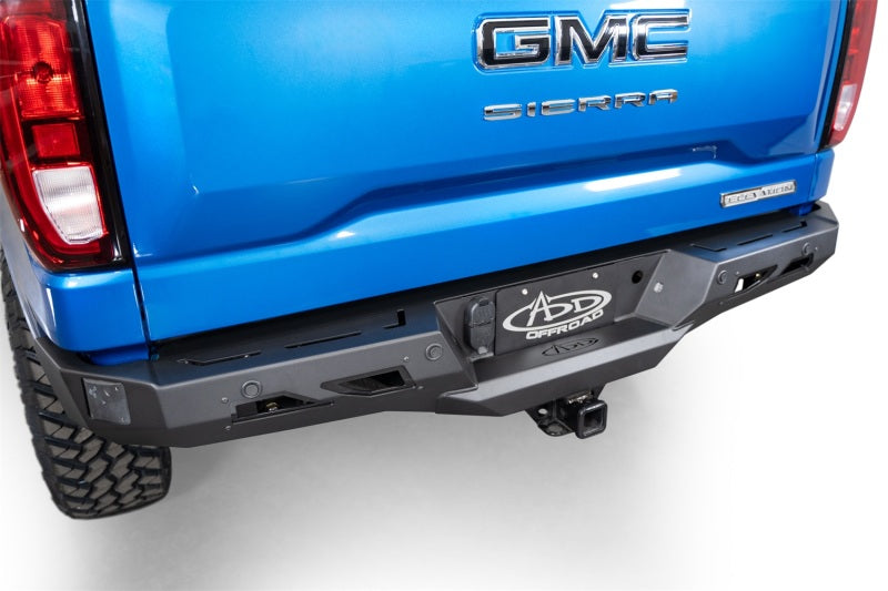 Addictive Desert Designs ADD 2020+ Chevy/GMC 1500 Black Label Rear Bumper R14020NA0103 R14020NA0103 Photo - Mounted