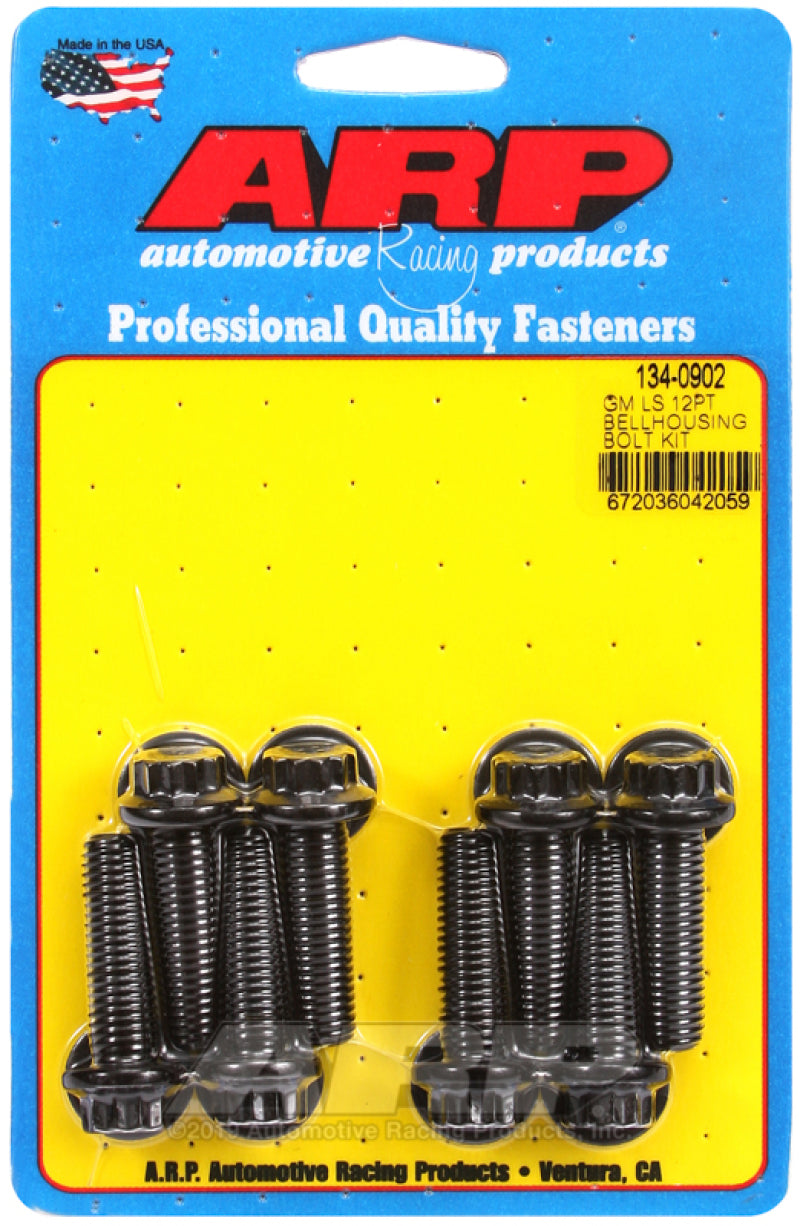 ARP Bellhousing Bolt Kit for Chevrolet III/LS Series small block, 12pt 134-0902 User 1