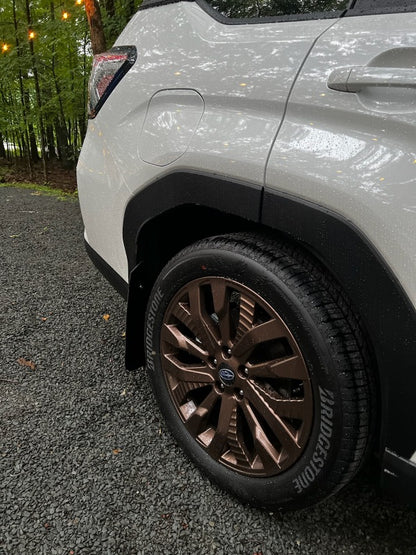 Rally Armor 2025 Subaru Forester Black UR Mud Flap w/Grey Logo MF132-UR-BLK-GRY MF132-UR-BLK-GRY User 1