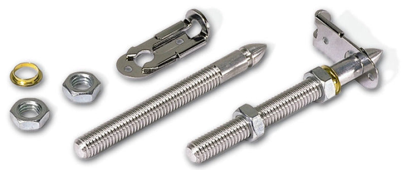 Moroso Quick Release Hood Pin Set, 3/8" Aluminum 39010 Photo - Primary