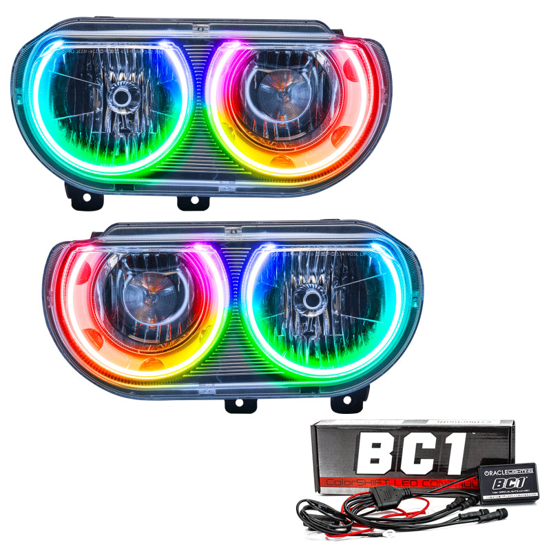 ORACLE Lighting Oracle 08-14 Dodge Challenger SMD HL (Non-HID) - ColorSHIFT w/ BC1 Controller 7720-335 7720-335 Photo - Primary