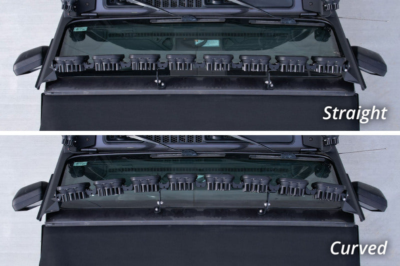Diode Dynamics Jeep JL SS5 Pro CrossLink Windshield - White Combo Lightbar Kit DD7262 DD7262 User 4