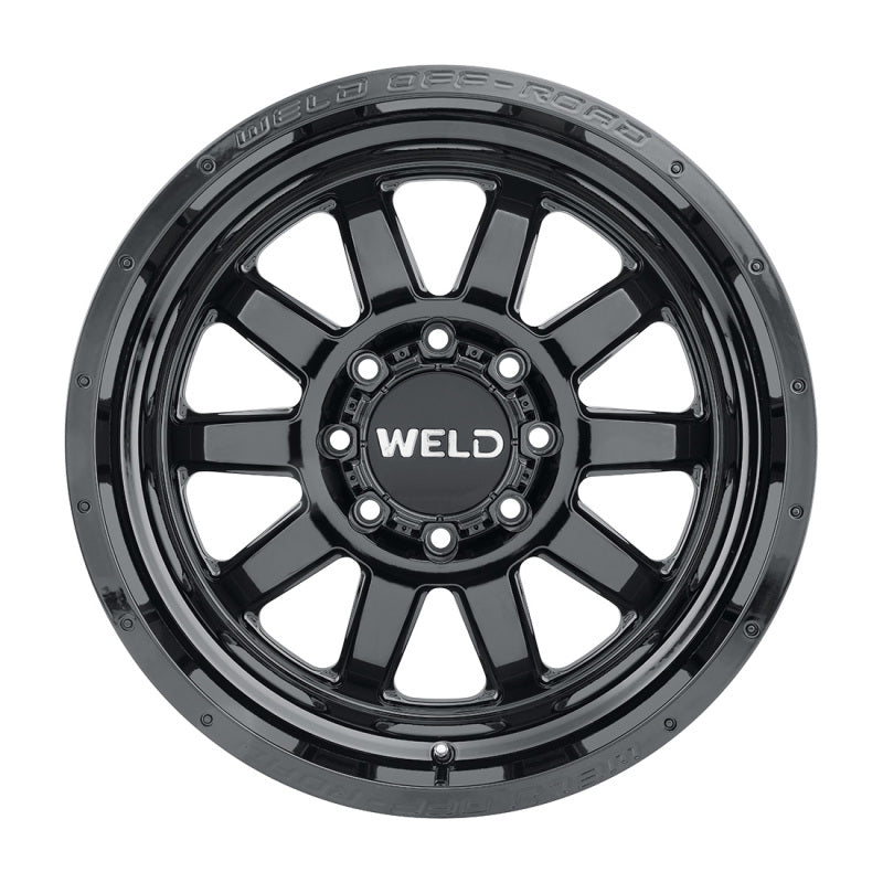 Weld Off-Road W168 20X9 Stealth 8X165.1 ET00 BS5.00 Gloss Black 125.1 W16809082500 W16809082500 Photo - Primary