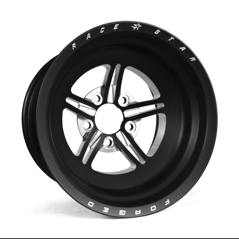 Race Star 63 Pro Forged 15x10 NBL Sportsman 5x5.00 BC / 4.00in. BS Wheel - Black Anodized/Machined 63-510504001B 63-510504001B User 1