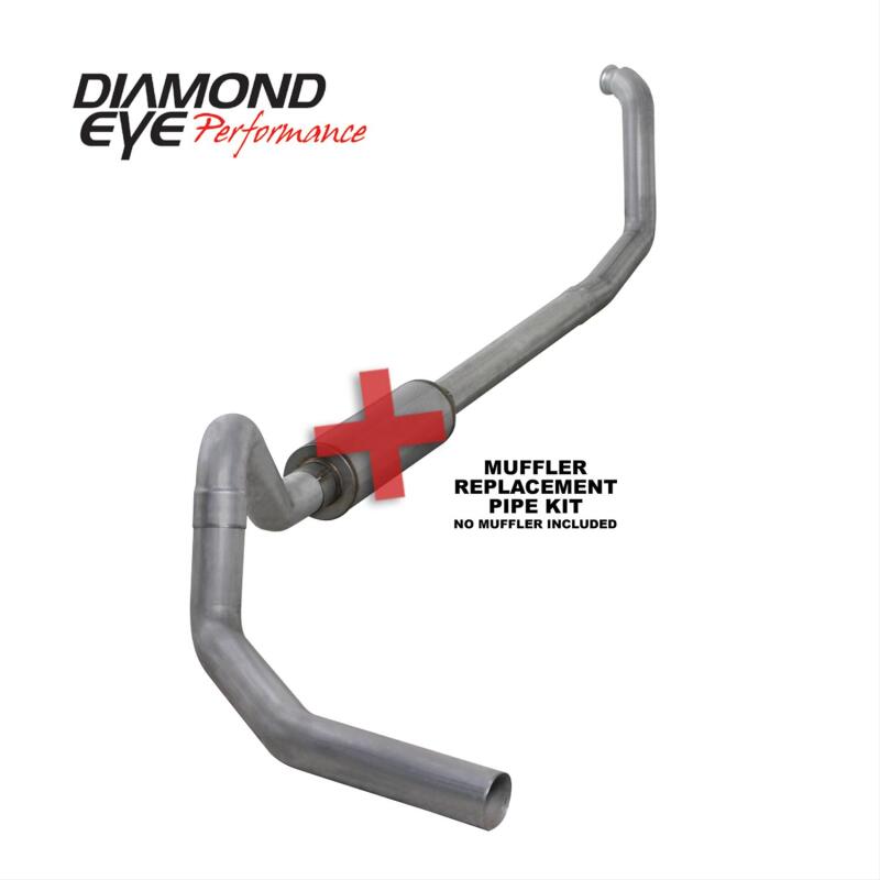 Diamond Eye Performance DEP Turbo Back Exhaust Kit AL Exhaust, Mufflers & Tips Turbo Back main image