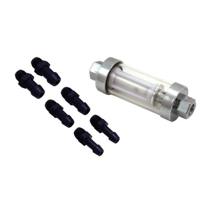 Spectre Premium Clearview Fuel Filter (Incl. 1/4in. / 5/16in. / 3/8in. Barb Fittings) 2369 2369 Photo - Primary