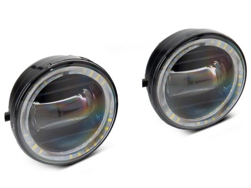 Raxiom 05-11 Toyota Tacoma 07-13 Toyota Tundra Axial Series LED Angel Eye Fog Lights TT22208 TT22208 Photo - Close Up