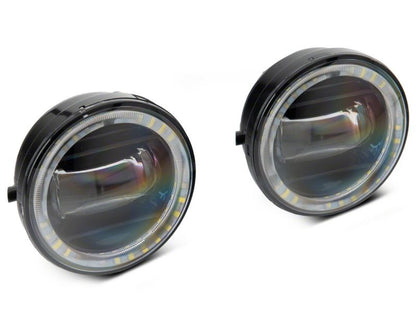 Raxiom 05-11 Toyota Tacoma 07-13 Toyota Tundra Axial Series LED Angel Eye Fog Lights TT22208 TT22208 Photo - Close Up
