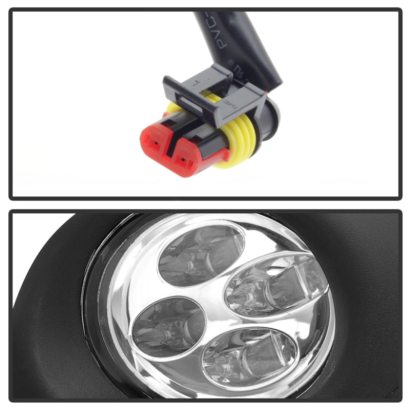 Spyder Nissan Altima 2013-2015 Sedan Daytime DRL LED Running Fog Lights w/Switch Clear FL-DRL-NA13-C 9031649 9031649 User 1