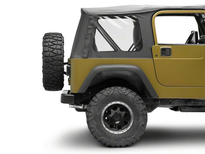 Raxiom 76-06 Jeep CJ7 Wrangler YJ & TJ Gladiator LED Tail Lights- Blk Housing (Smoked Lens) J177410 J177410 Photo - Close Up