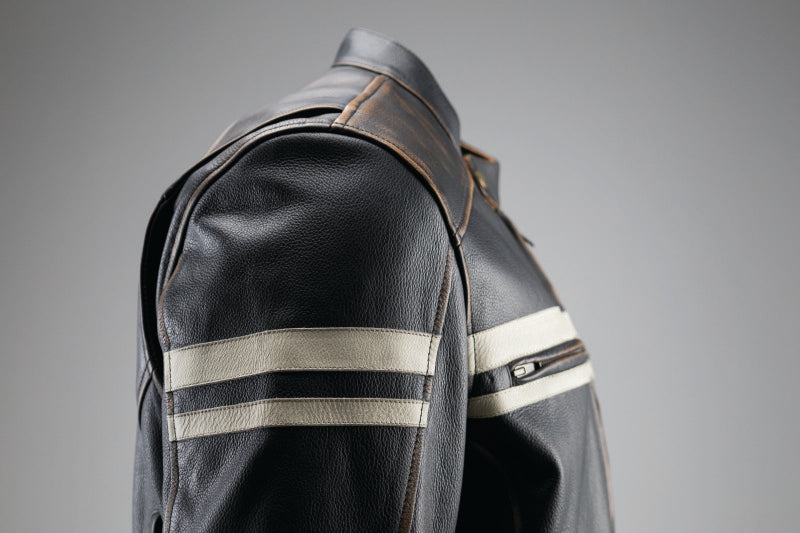 Kuryakyn Leather By River Road Hoodlum Vintage Leather Jacket Black - Small 094382 094382 User 3