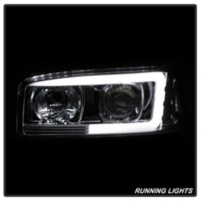 Spyder GMC Sierra 1500/2500/3500 99-06 V2 Projector Headlights - DRL - Chrome PRO-YD-CDE00V2-LB-C 5084620 5084620 Photo - Unmounted