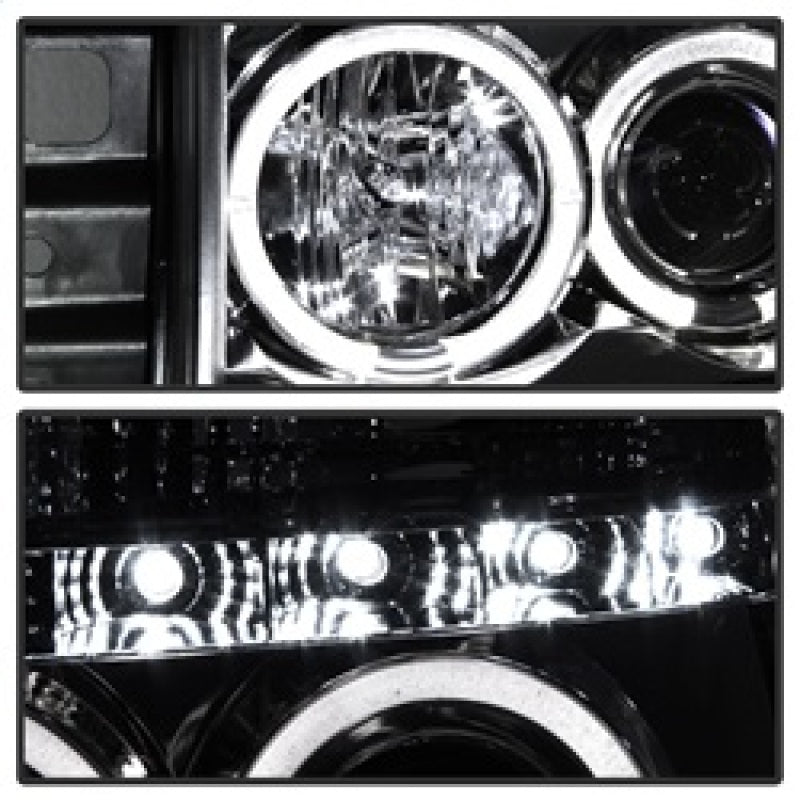 Spyder Nissan Titan 04-14/Armada 04-07 Projector Headlights LED Halo LED Chrm PRO-YD-NTI04-HL-C 5011589 5011589 Photo - Unmounted