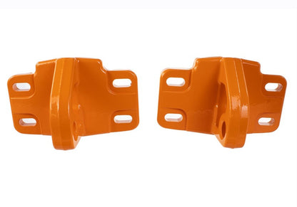 Ford Racing 2021+ Bronco Front Bumper Tow Hooks - Orange (Pair) M-18954-BO M-18954-BO Photo - Unmounted