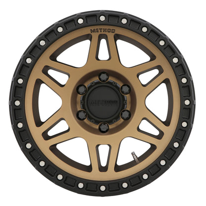 Method Race Wheels MR312 Wheel Method Bronze / Black Street Loc 17x9 -12 6x5.5 MR31279060912N Photo - Close Up