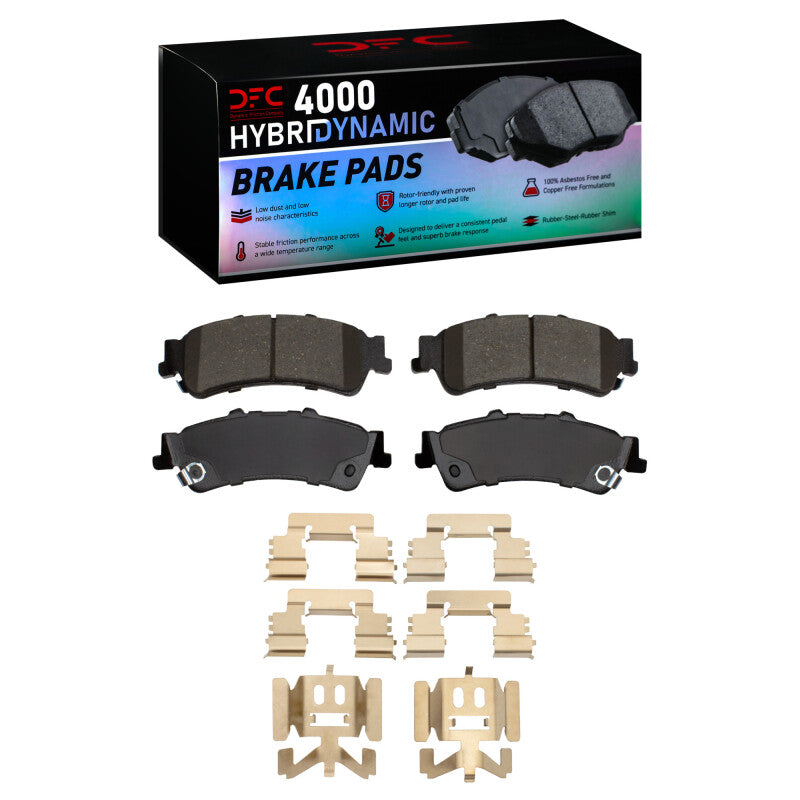 DFC DFC 4000 HybriDynamic Brake Pads Brakes, Rotors & Pads Brake Pads - OE main image