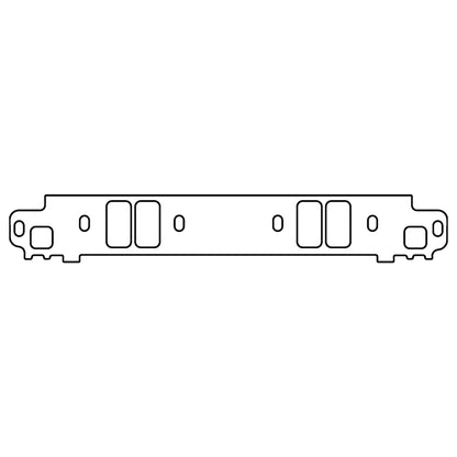 Cometic Intake Gasket Set 2.150in x 1.140in Port Material: Fiber C5555-047 Photo - Primary